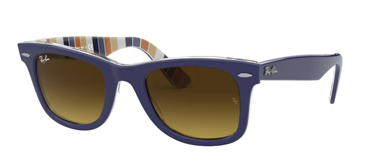 RayBan Wayfarer RB2140 - Blue On Stripes, 50mm