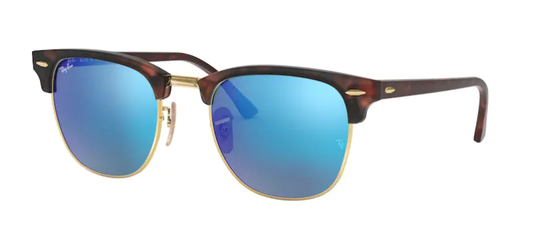 RayBan Clubmaster RB3016 - 49mm, Sand Havana on Arista