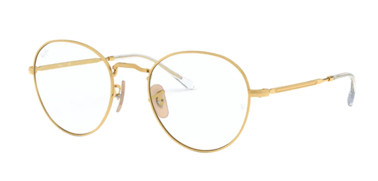 RayBan David RX3582V - Gold, 51mm