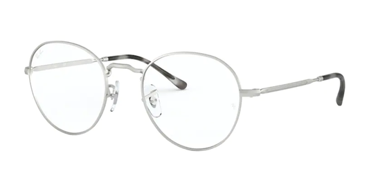 RayBan David RX3582V - Silver, 49mm