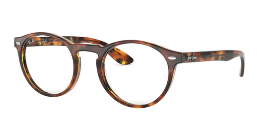 RayBan RX5283 - Havana Brown Yellow, 51mm