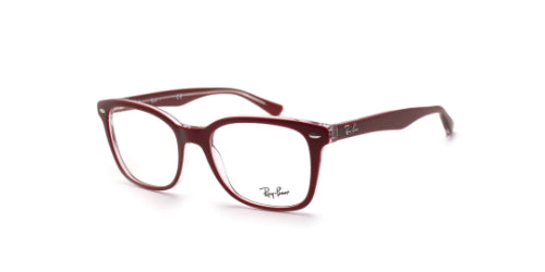 RayBan RX5285 - Burgundy, 53mm