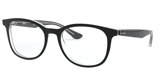 RayBan RX5356 - Black, 52mm