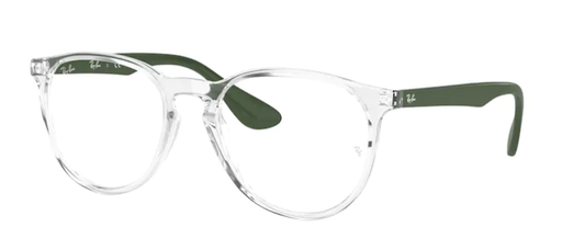 RayBan Erika RX7046 - Transparent/Khaki, 51mm