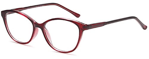 Brooksfield BR262 - Burgundy, 51mm