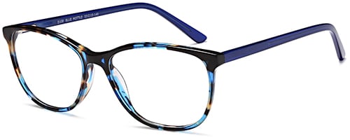 Brooklyn D106 - Blue Mottle, 53mm