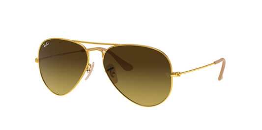 RayBan Aviator RB3025 - Matte Arista, 62mm