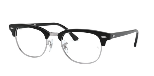 RayBan Clubmaster RX5154 - Black, 51mm